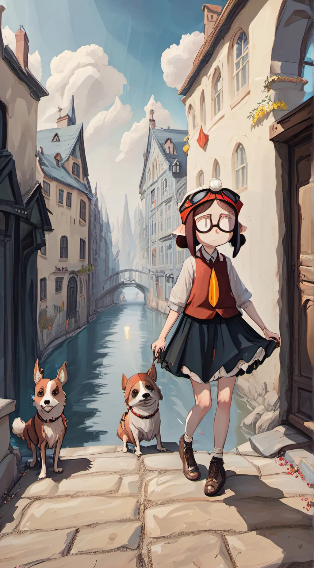 ai character: Pomni background