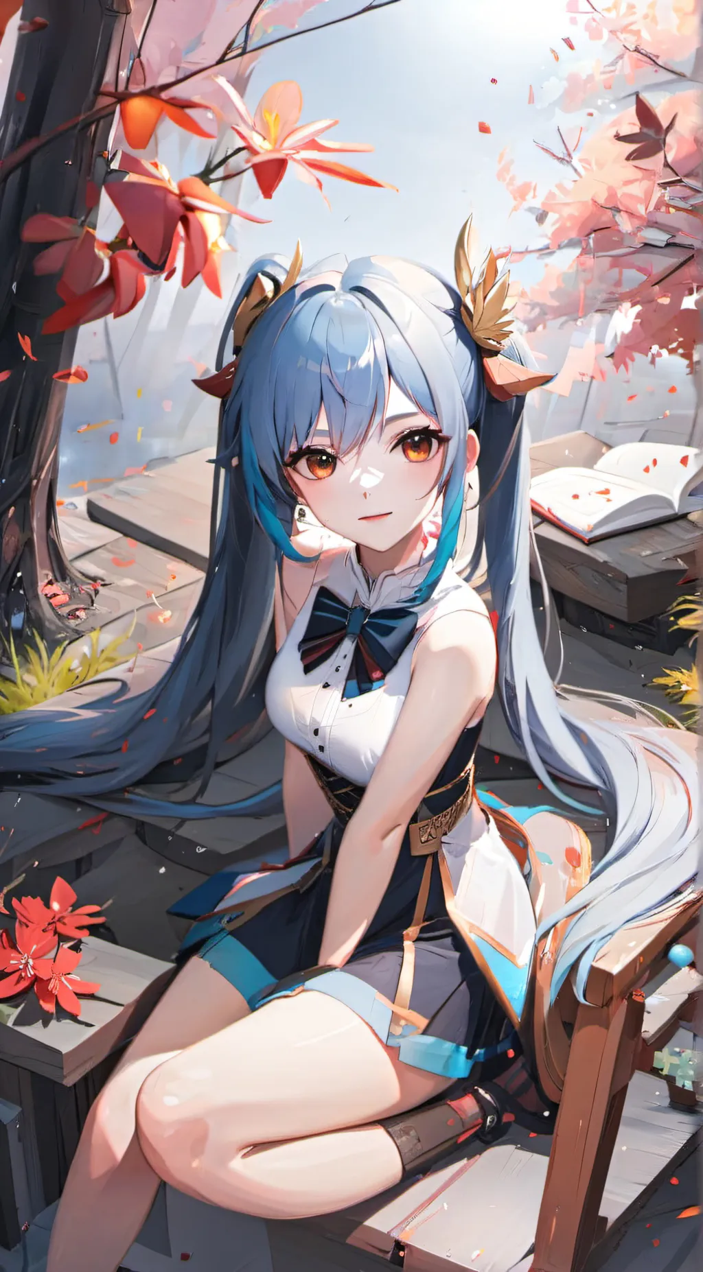 ai character: MHA! background