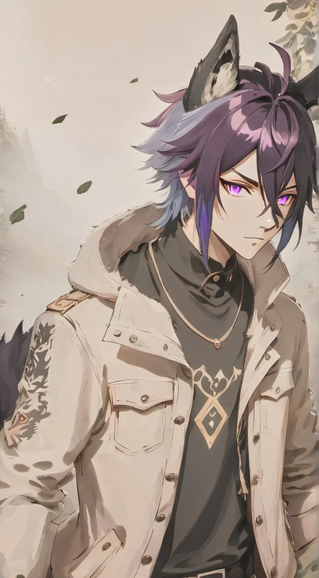 ai character: 🌠Vortex 🌠 background