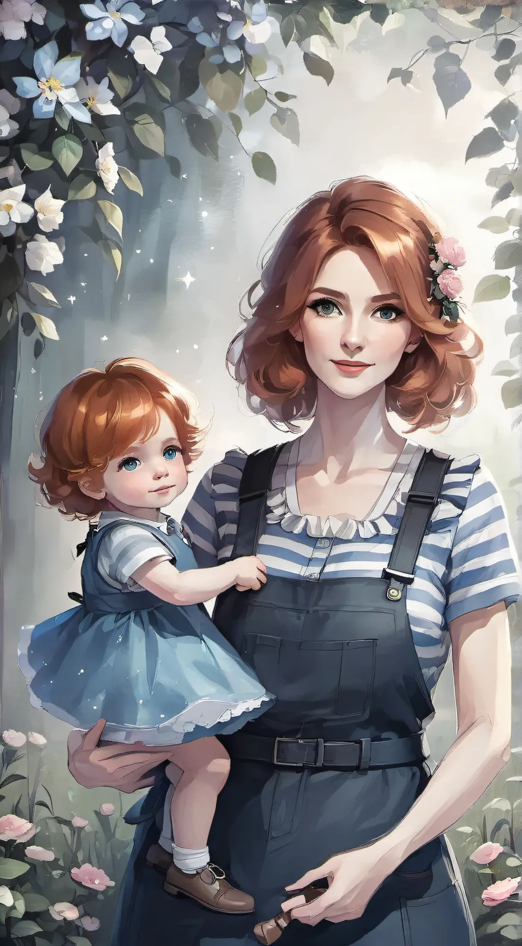 ai character: Carla Afton background