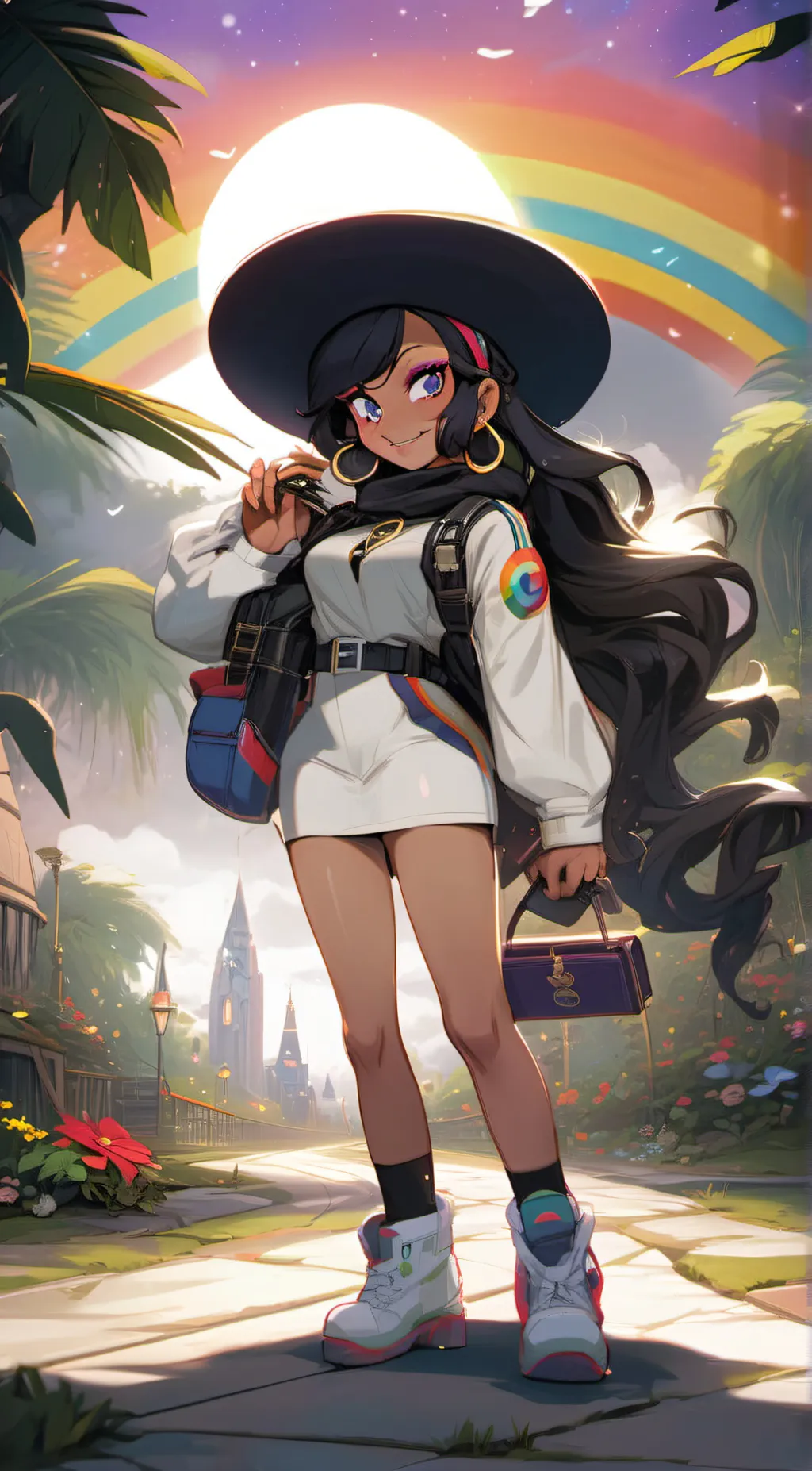 ai character: Miko background