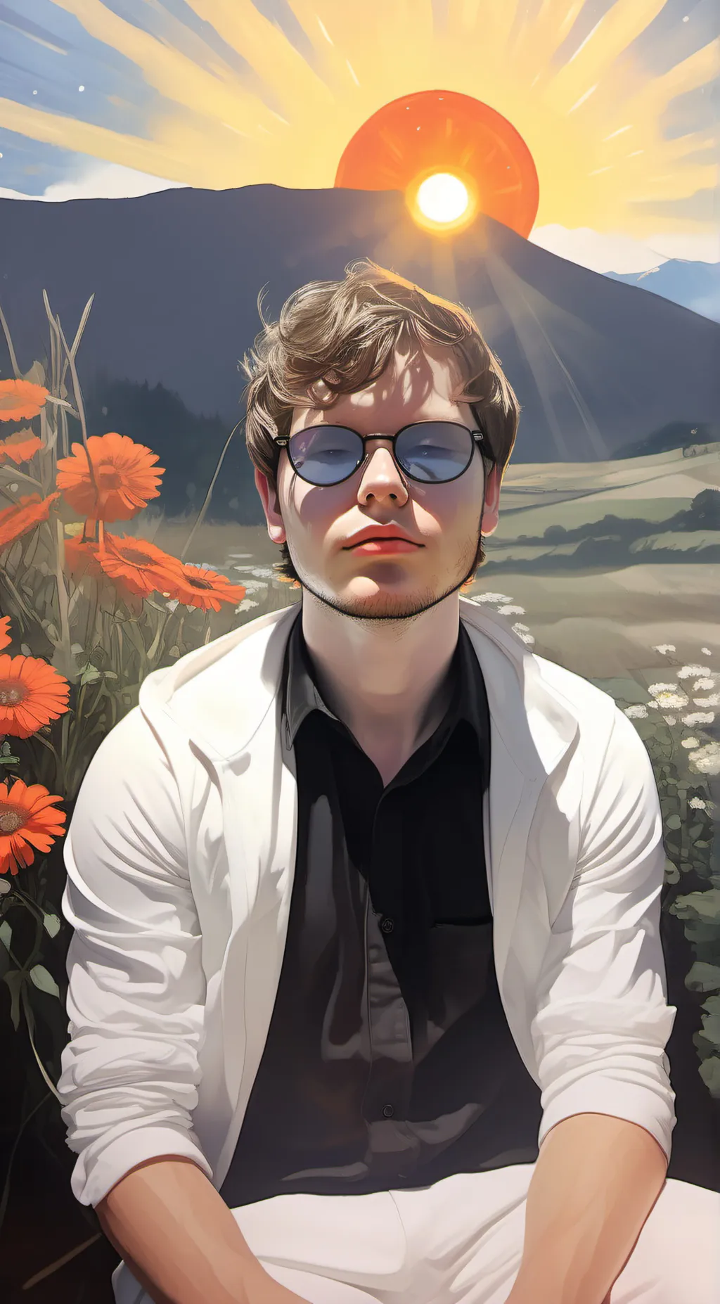 ai character: Austin background