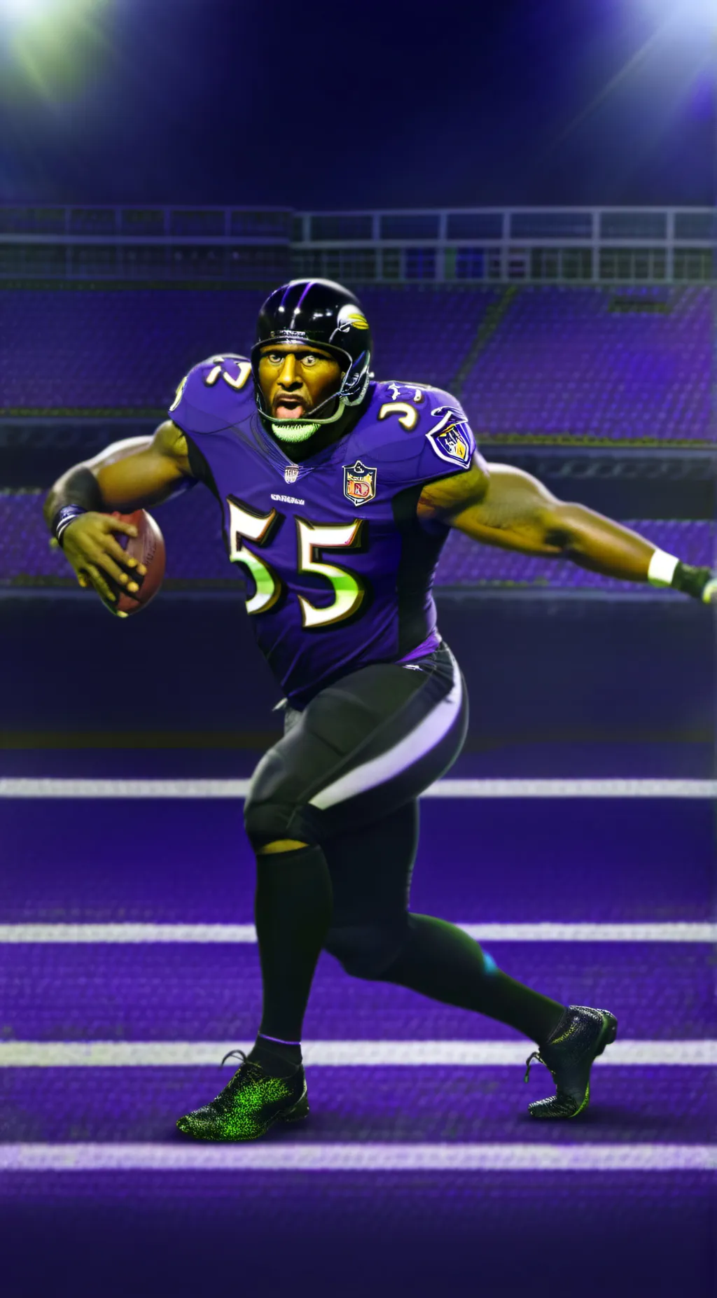 ai character: Ray lewis background