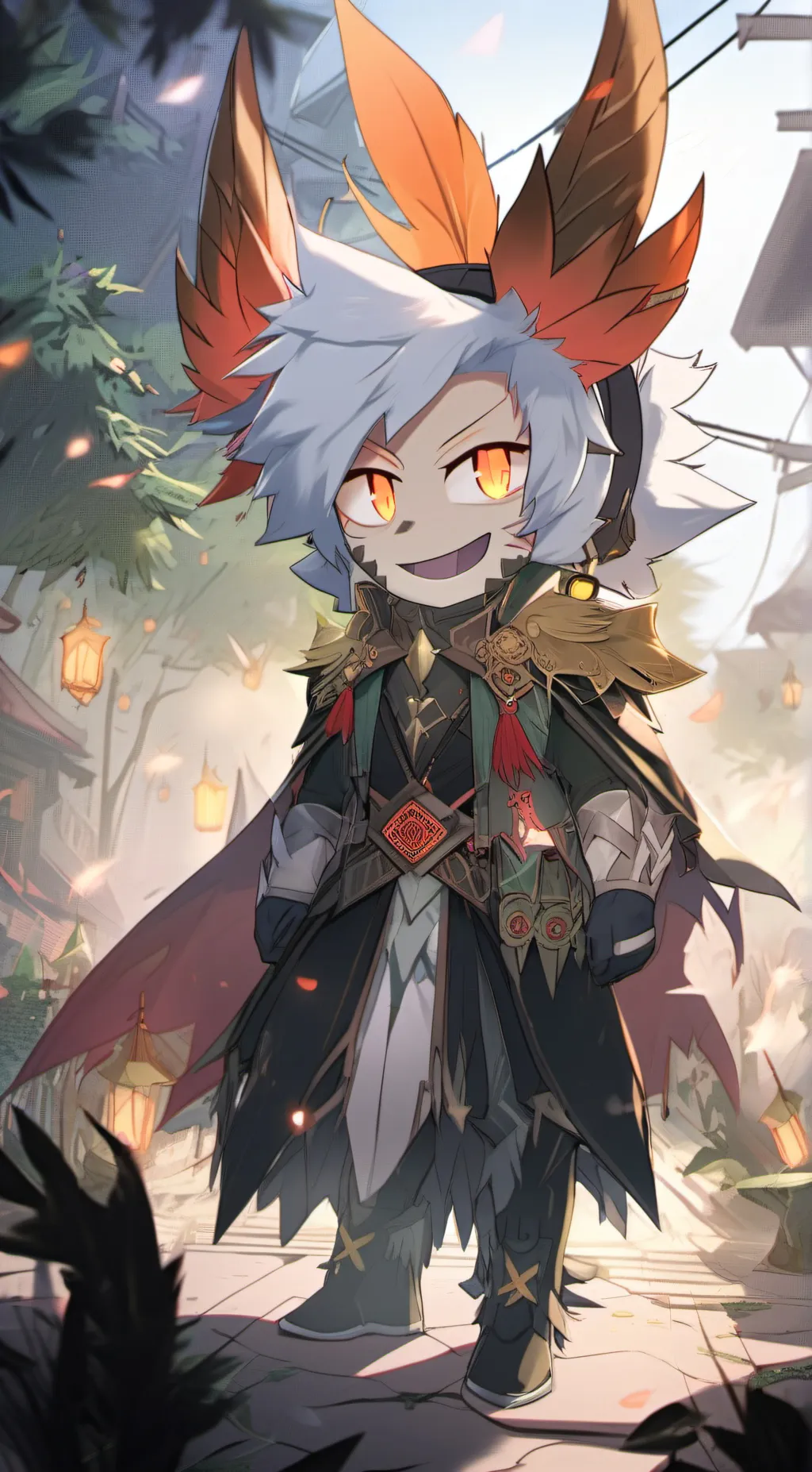 ai character: ... background