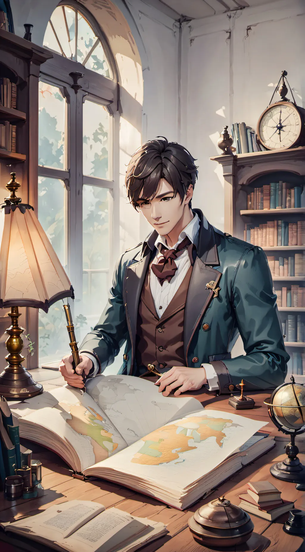 ai character: Nathaniel background