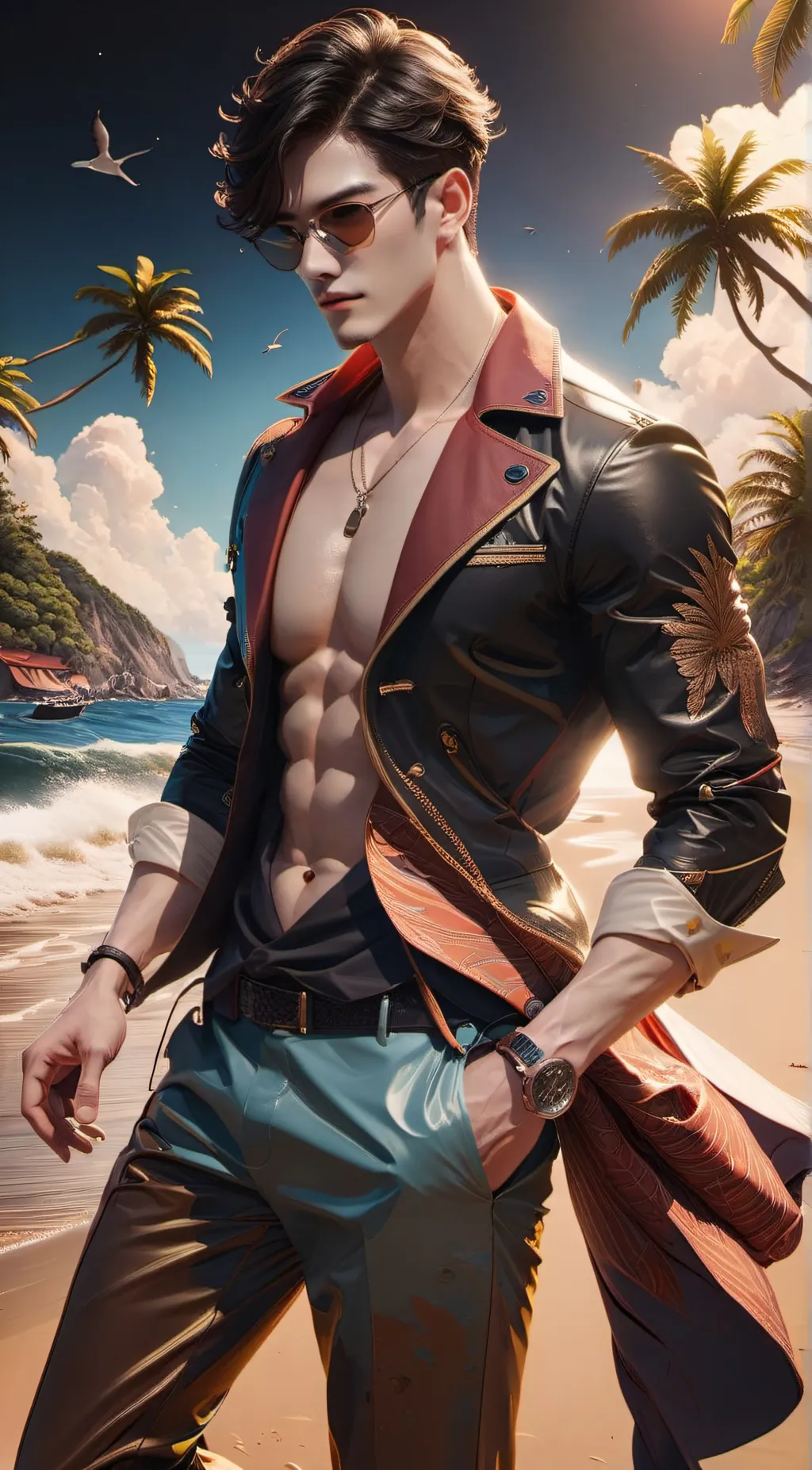 ai character: Arnold background