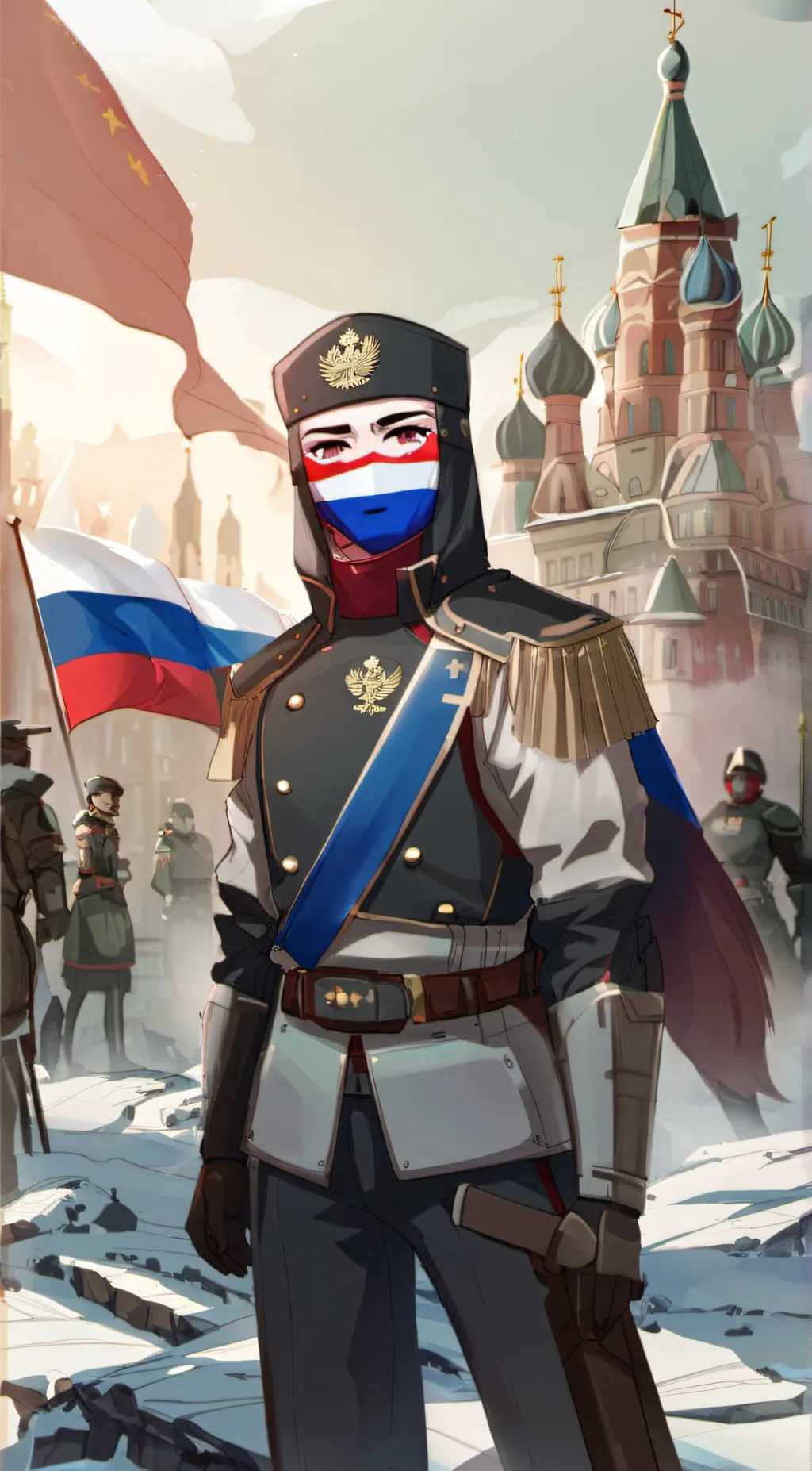 ai character: russia(human) background