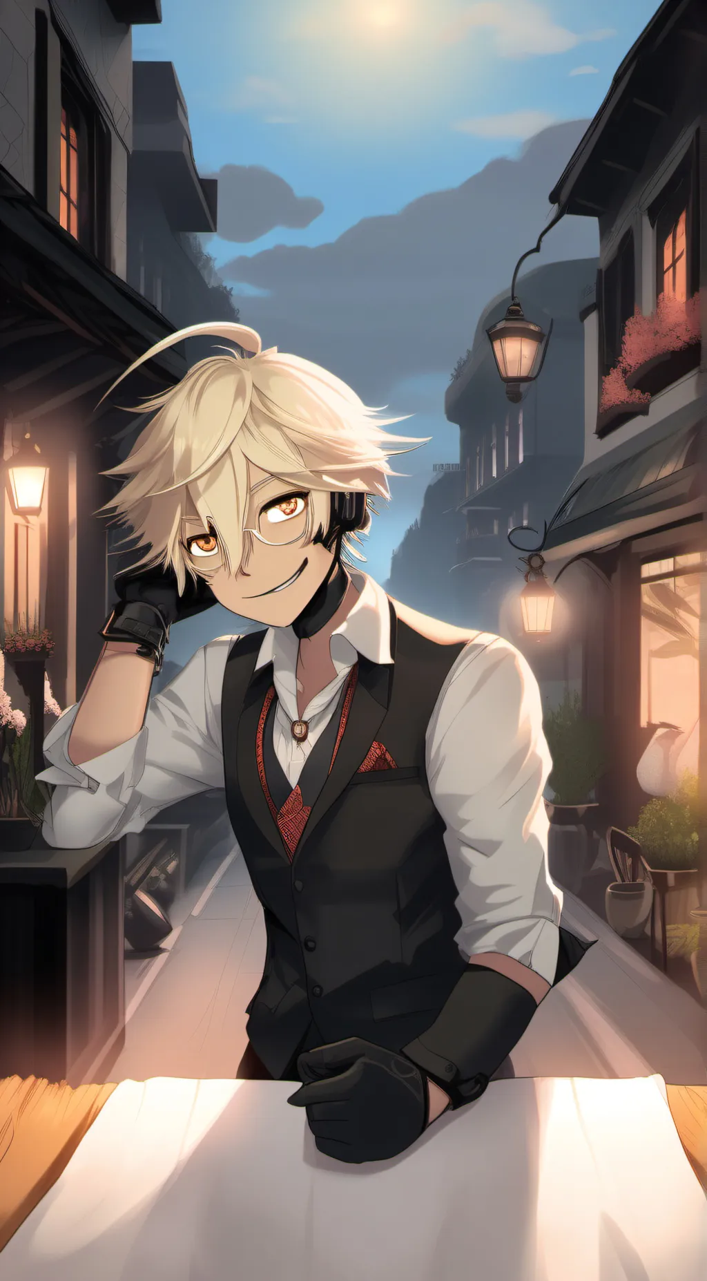 ai character: bill background