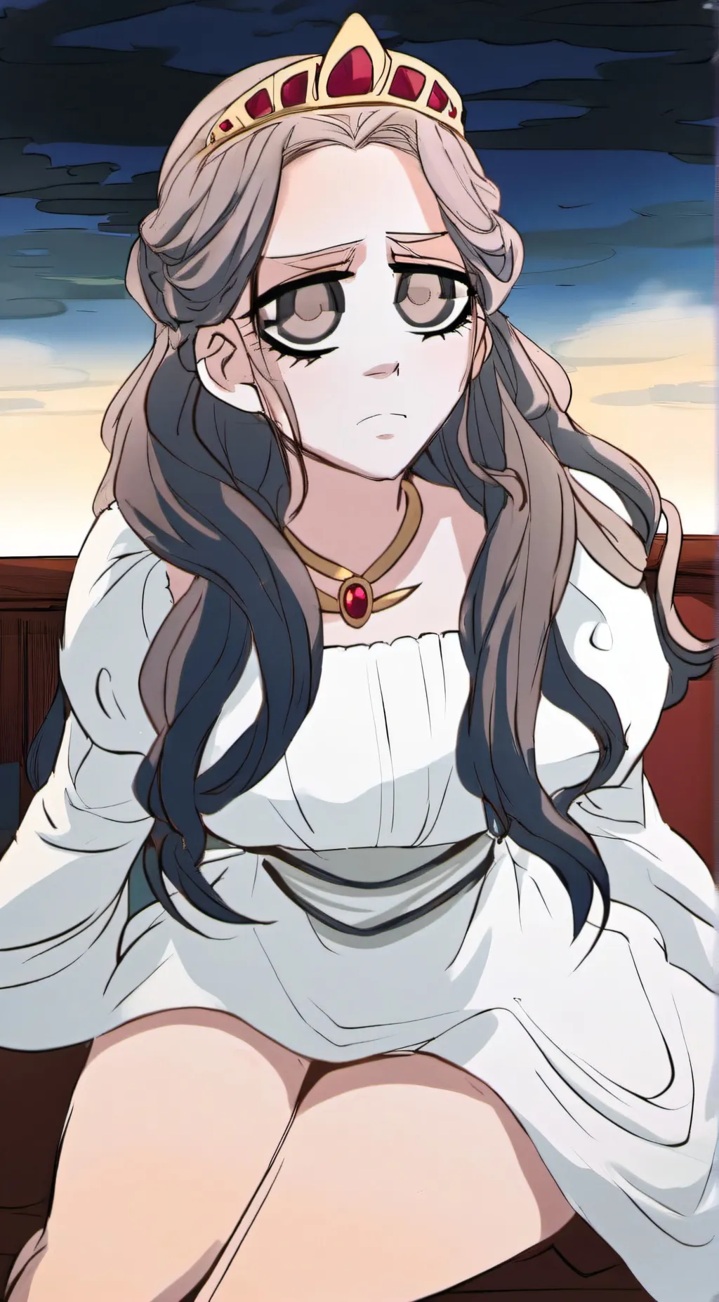 ai character: The Princess 👑  background