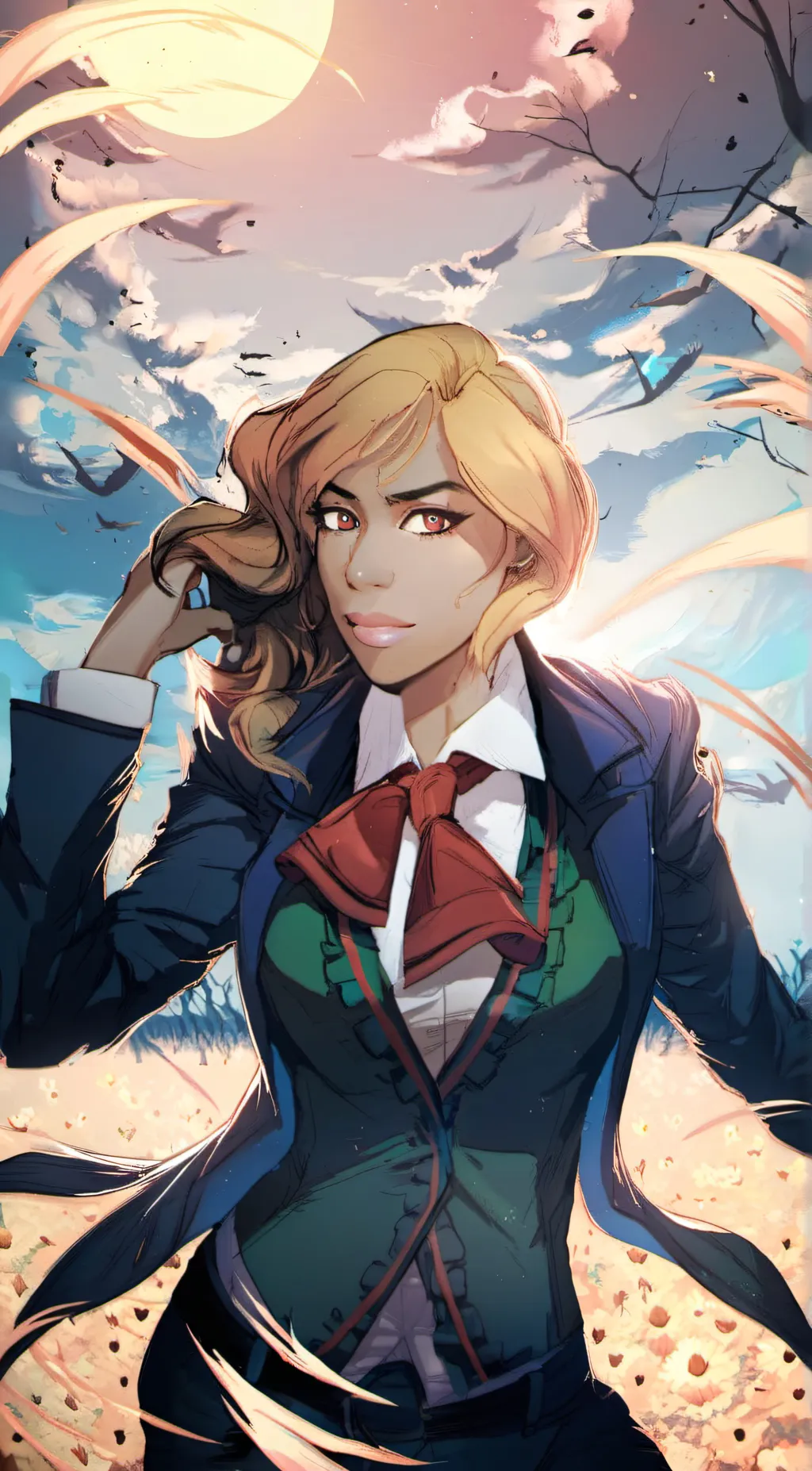 ai character: Boo cakes  background