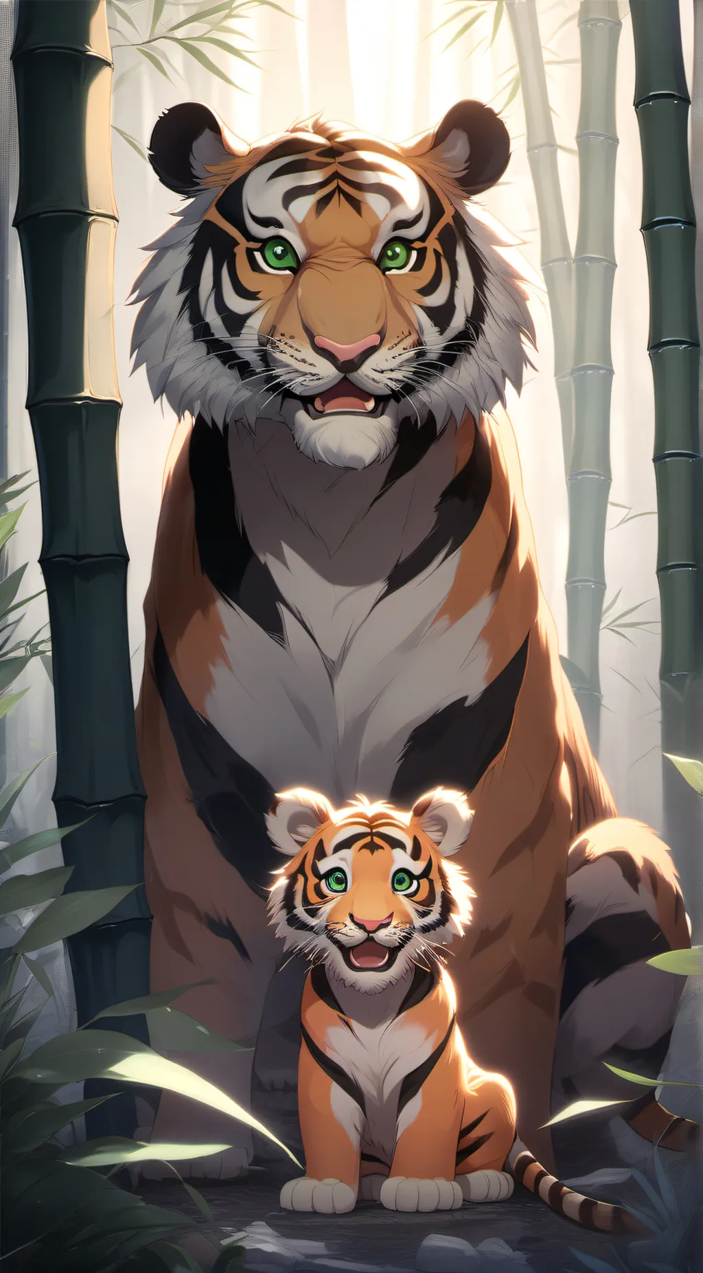 ai character: Phillip&Zimba background