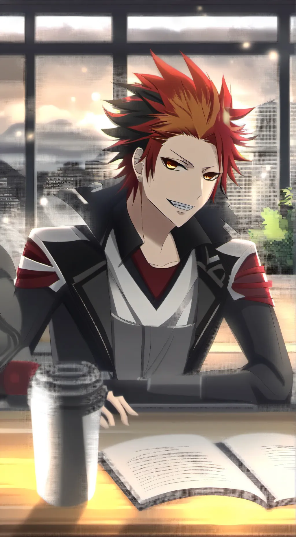 ai character: Ryu background