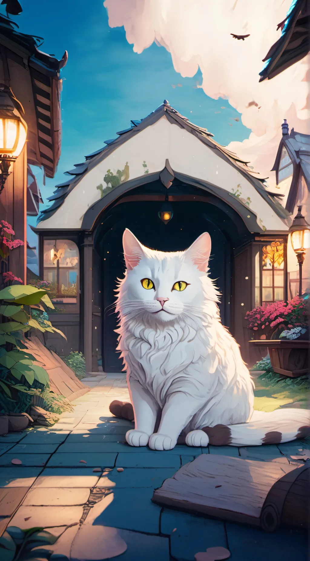 ai character: Pearl background