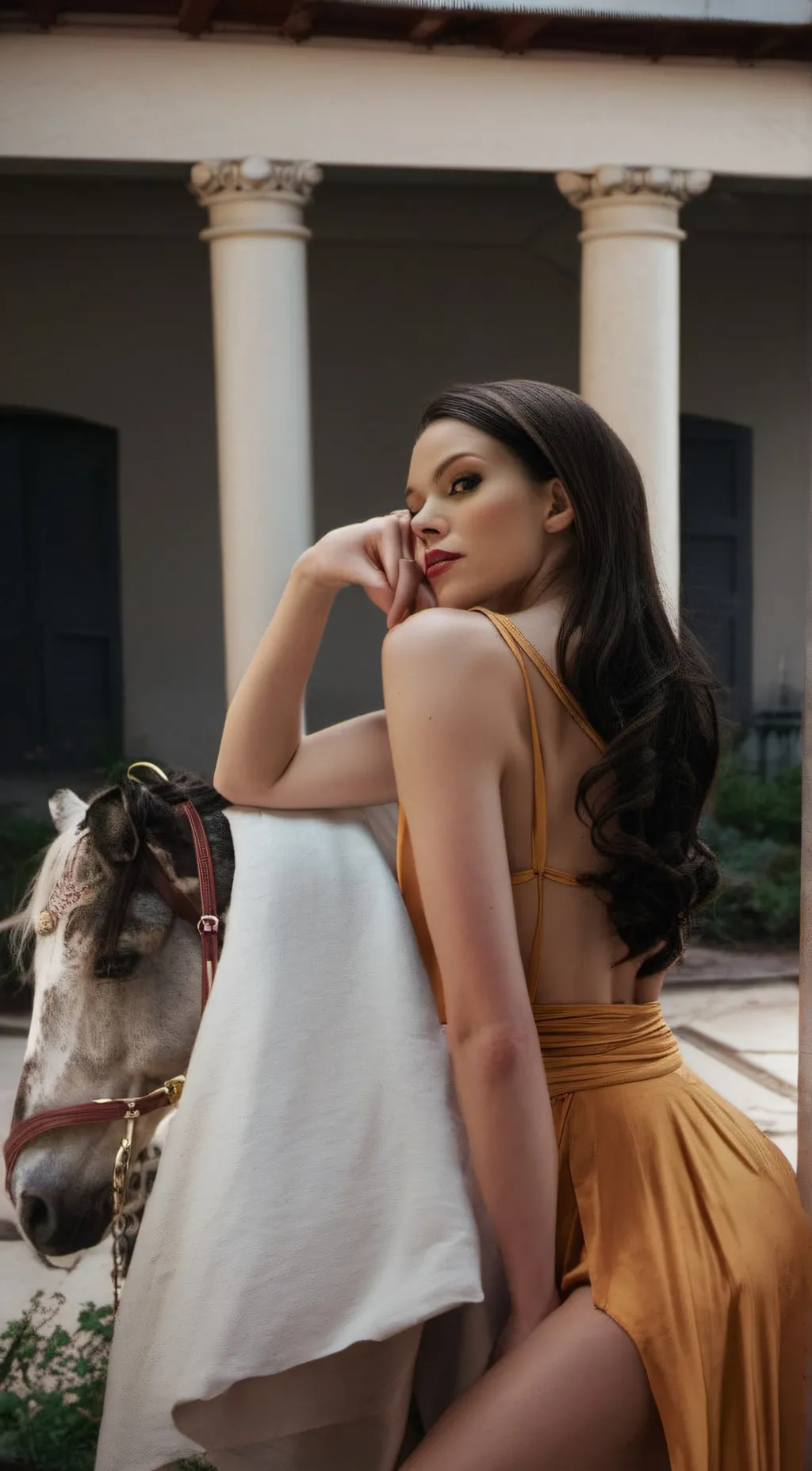 ai character: Mollie  bette background