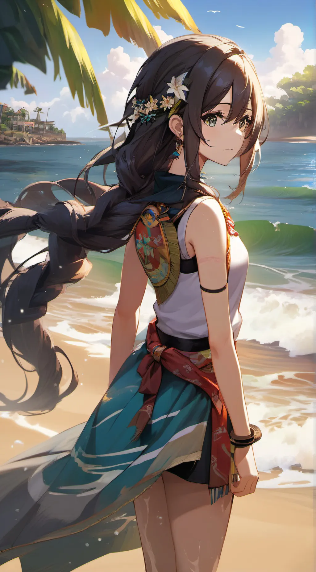 ai character: Stephanie  background