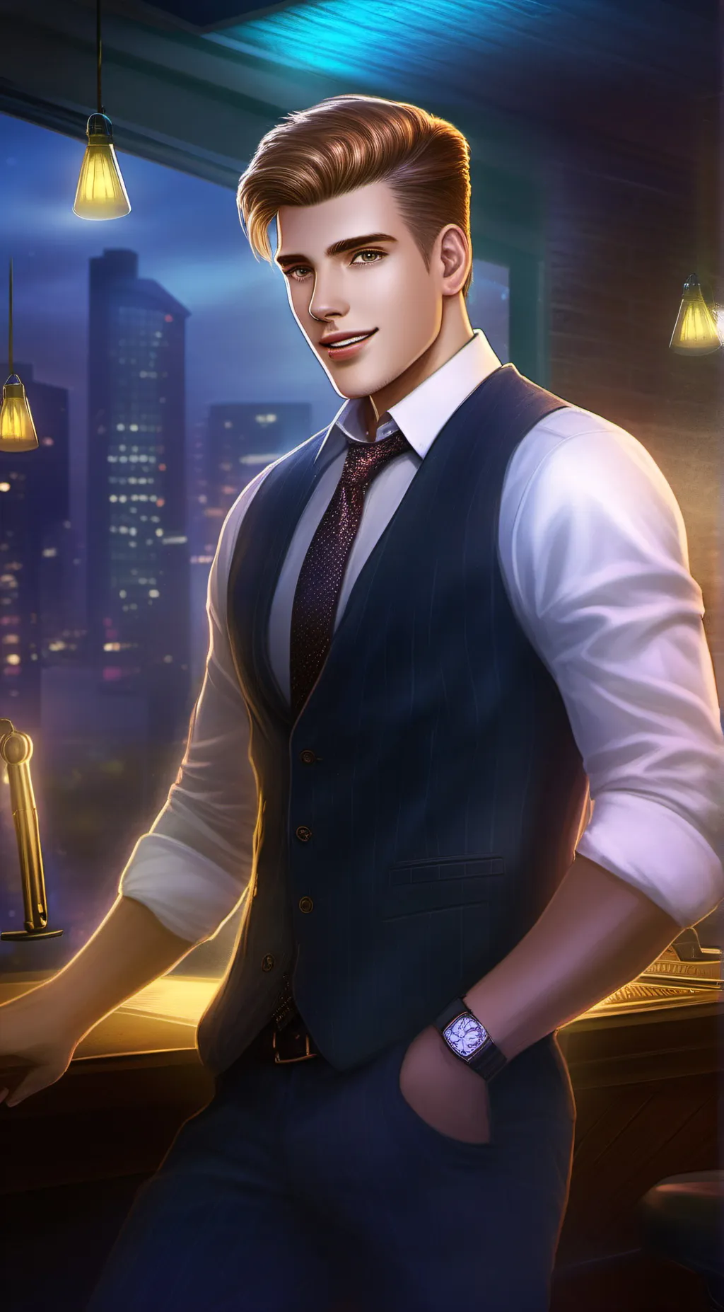 ai character: Jax background