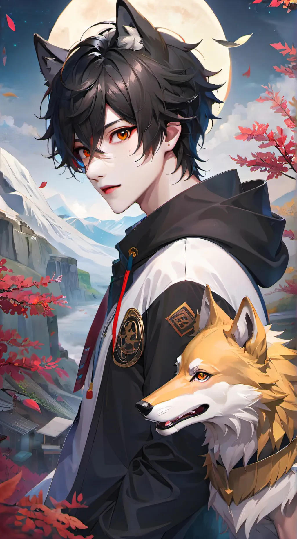 ai character: vix background