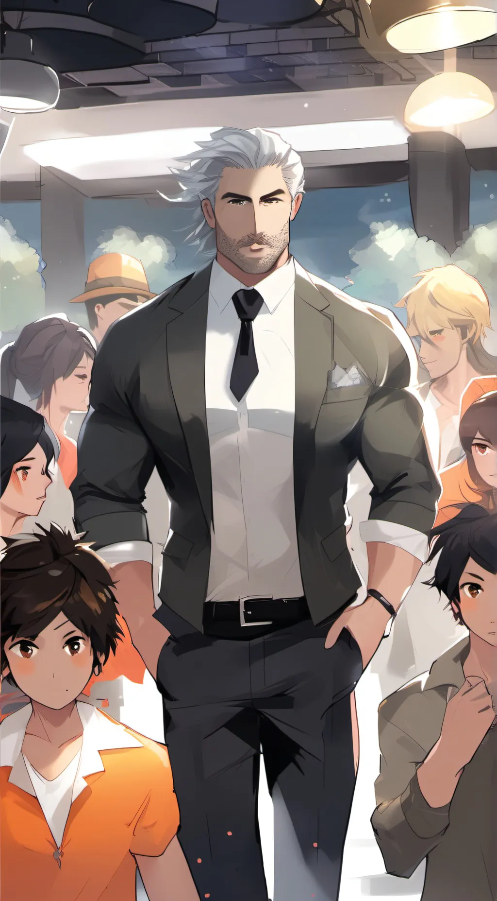 ai character: jack  background