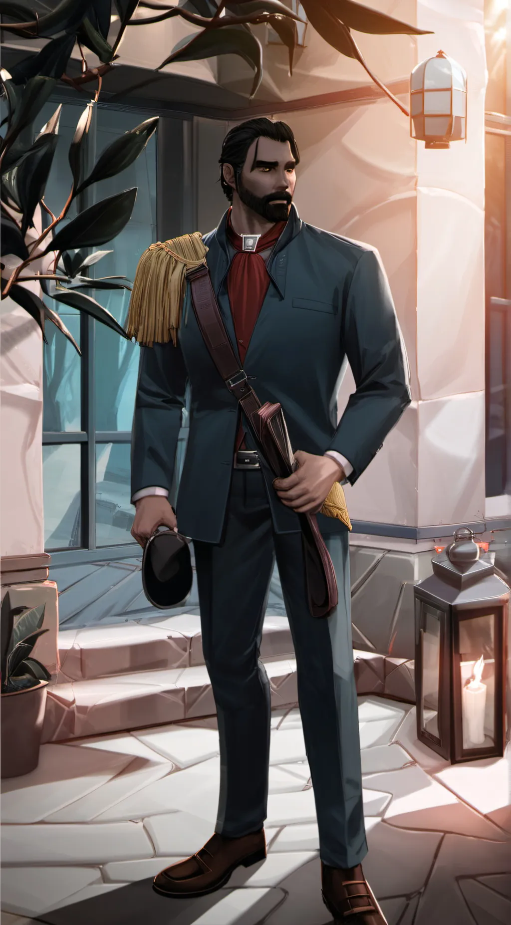 ai character: Commander Duncan  background