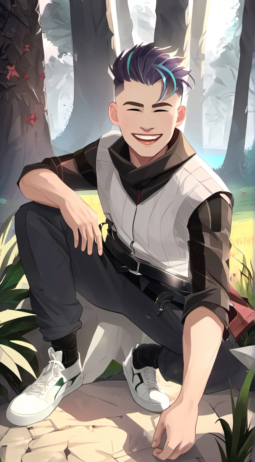 ai character: =>xiv<= background