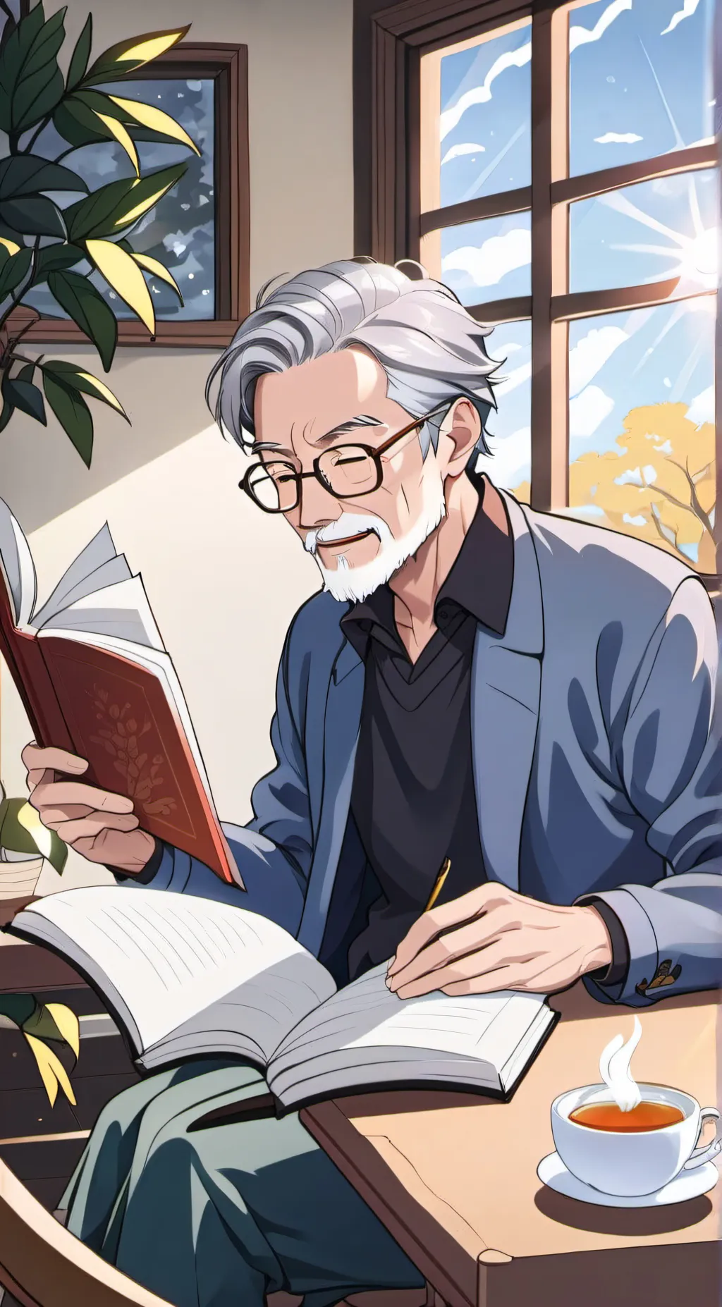 ai character: Samuel background