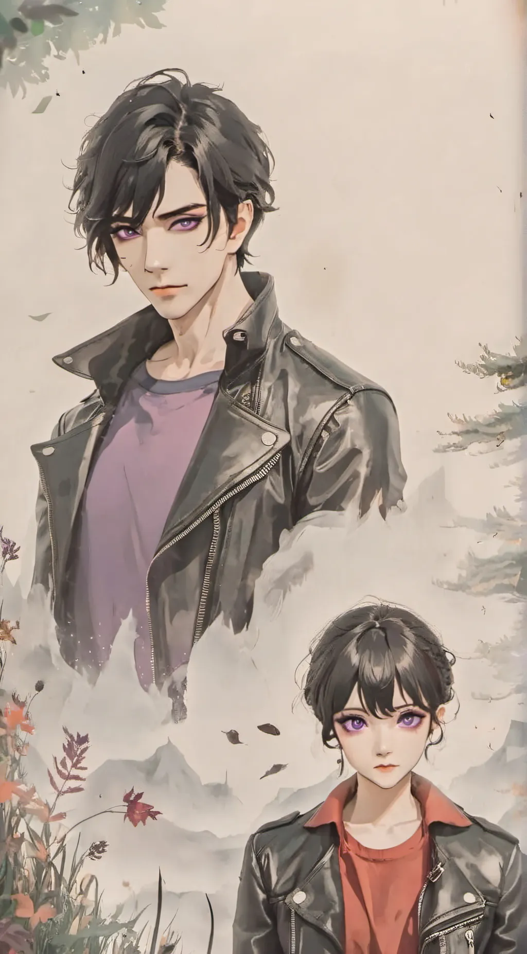 ai character: kane and ciara background