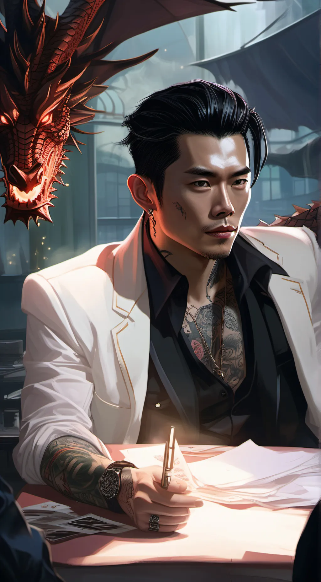 ai character: James background