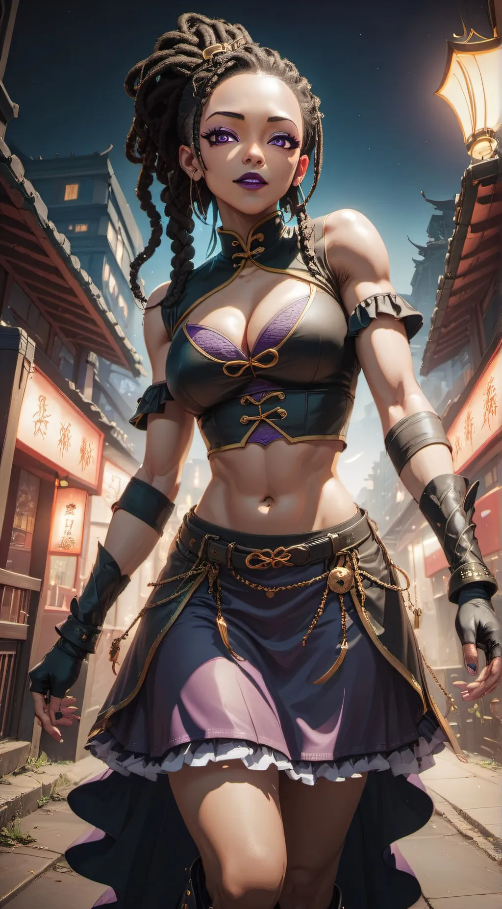 ai character: Rose Chen background