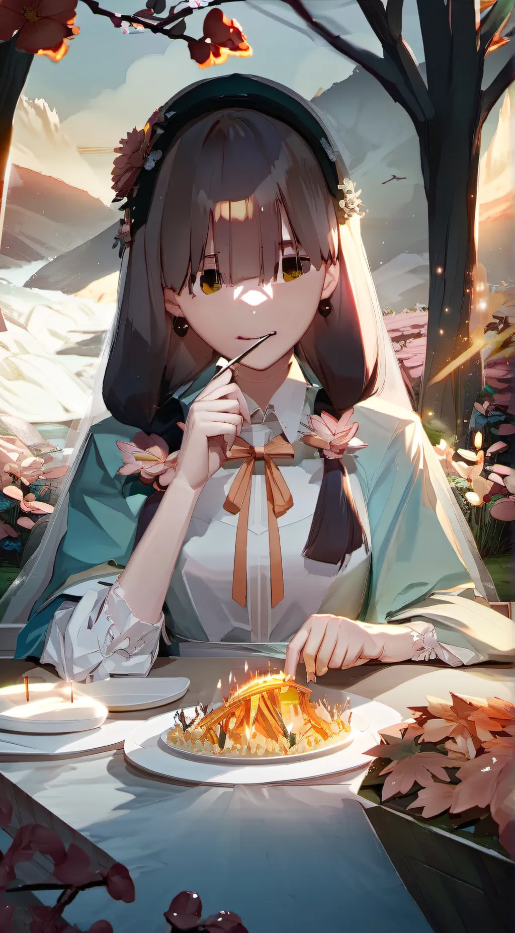 ai character: Amelia background