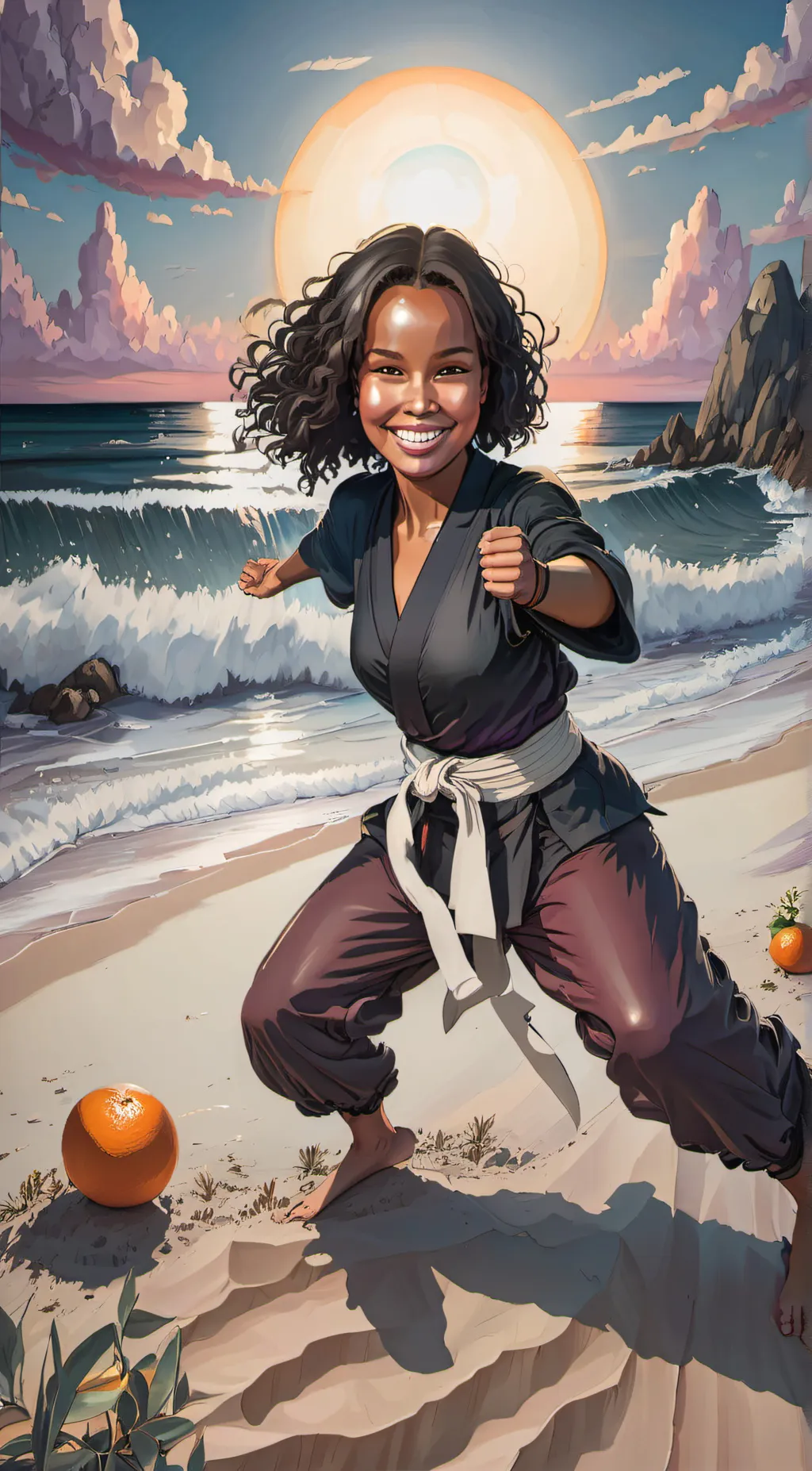 ai character: Asho background