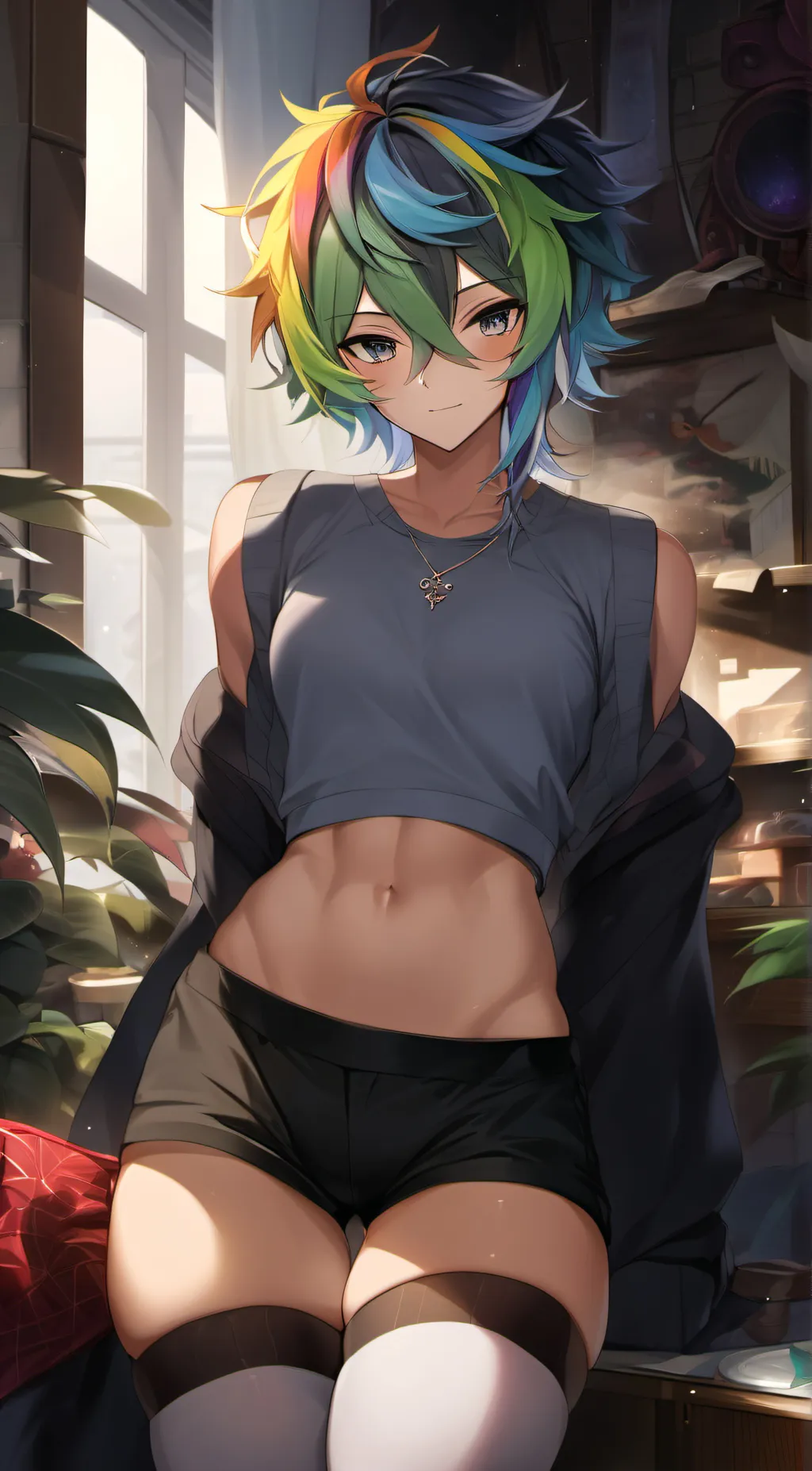 ai character: Nikki the Boy Wife background