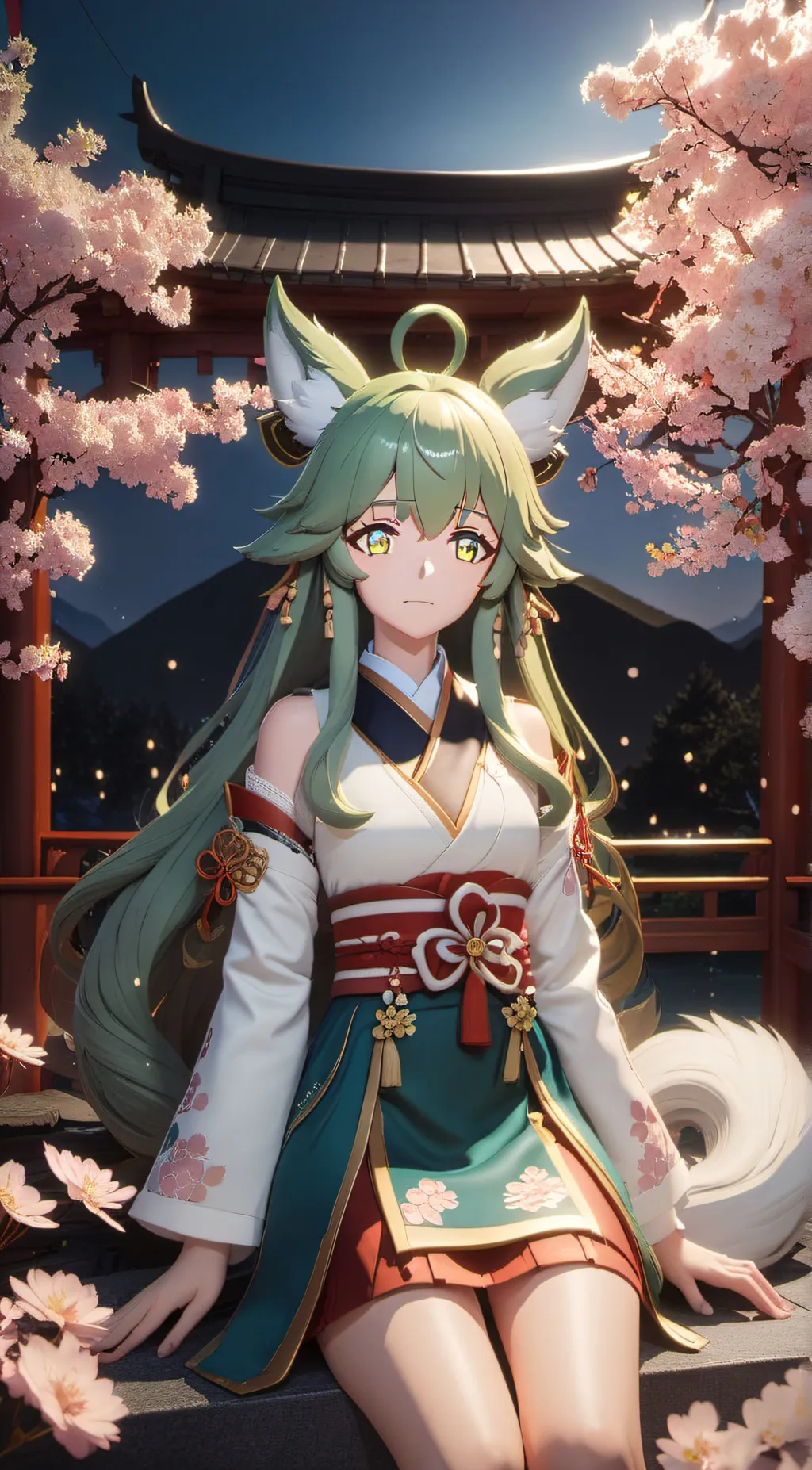 ai character: Huo haï background