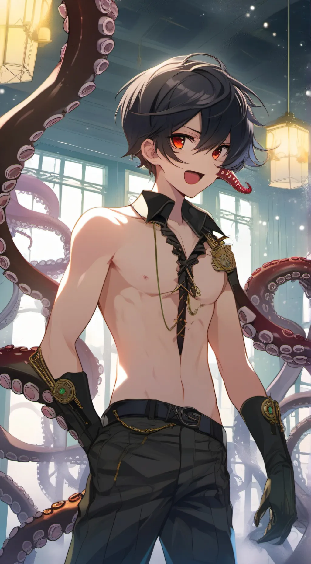 ai character: James  background