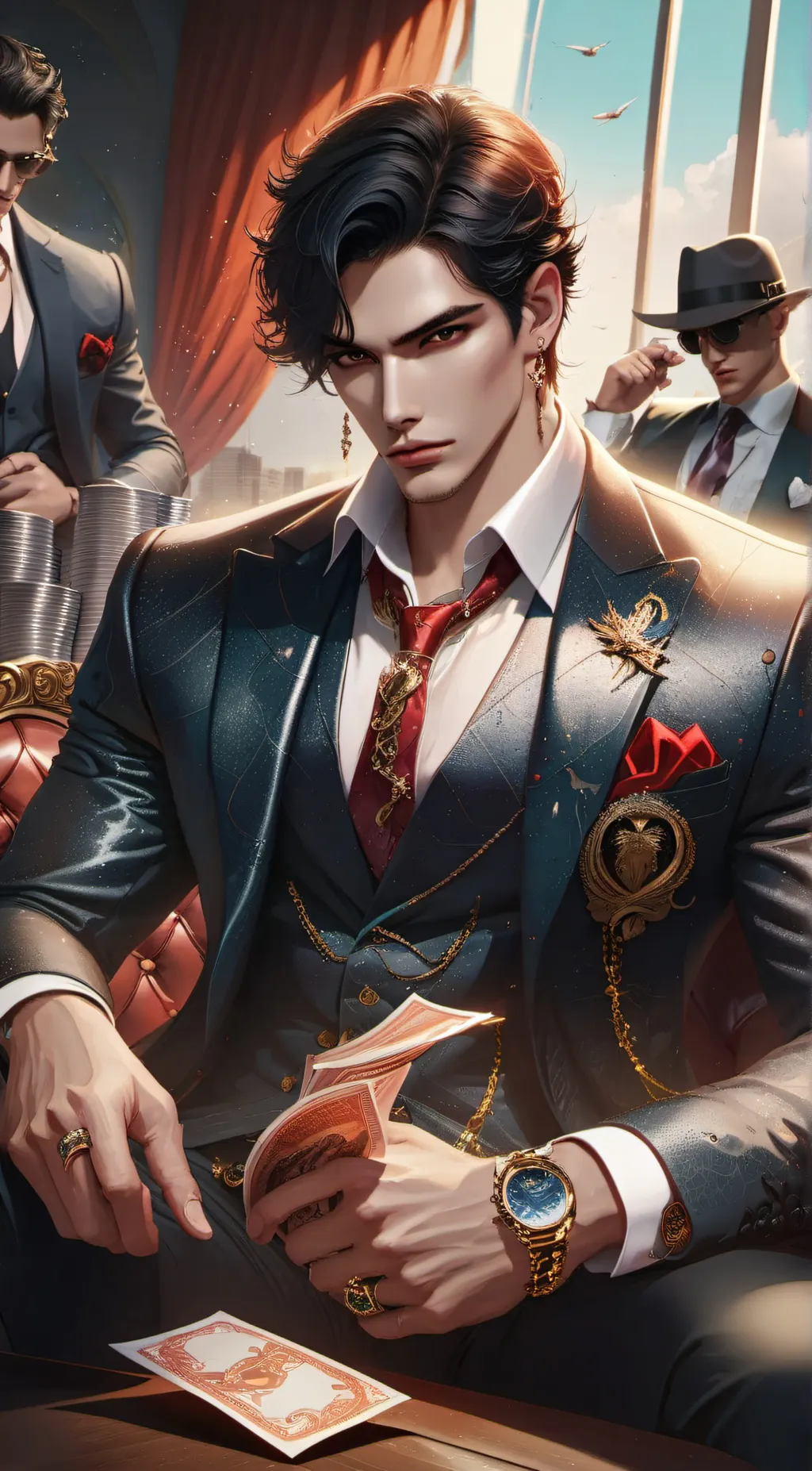 ai character: zane background