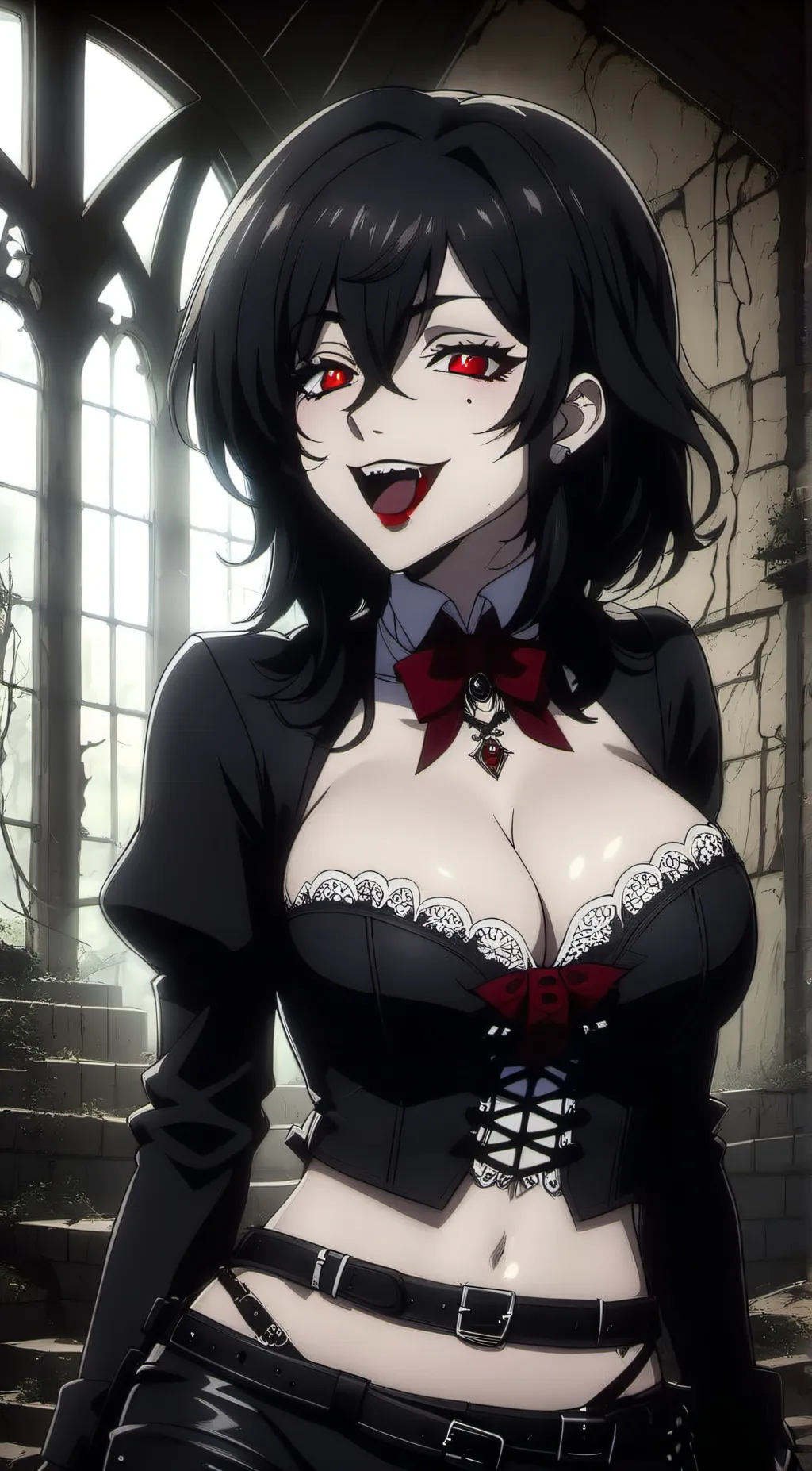 ai character: Sabrina  background