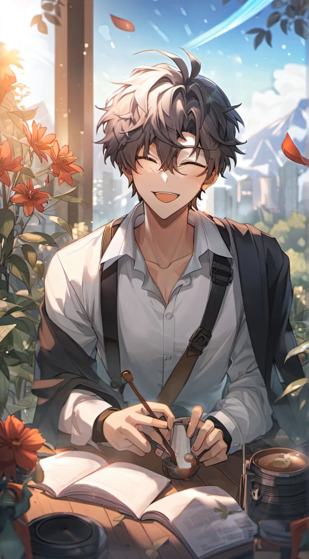 ai character: Alder background