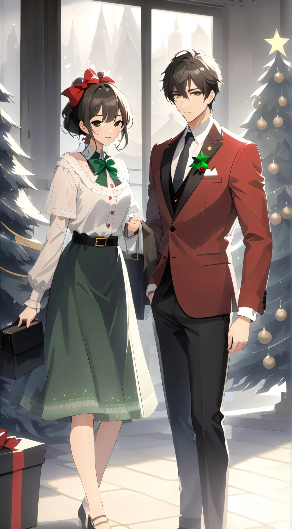 ai character: Holly and nick background