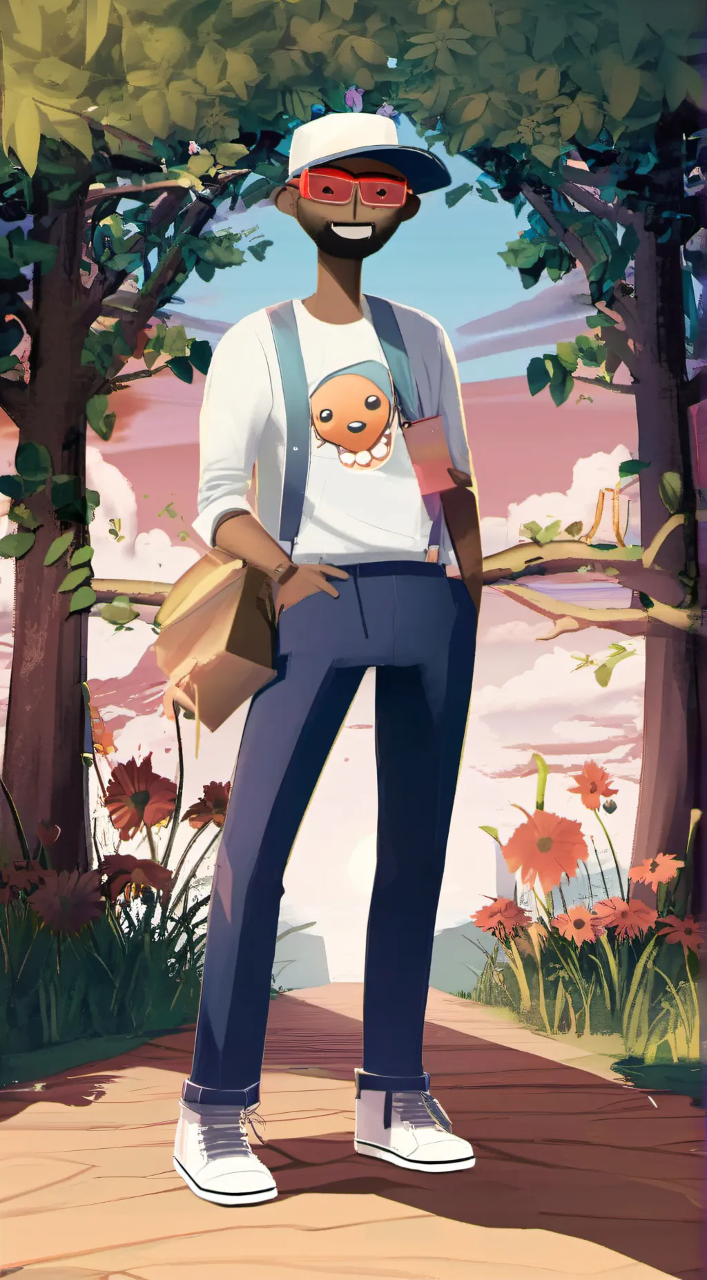 ai character: Jax background