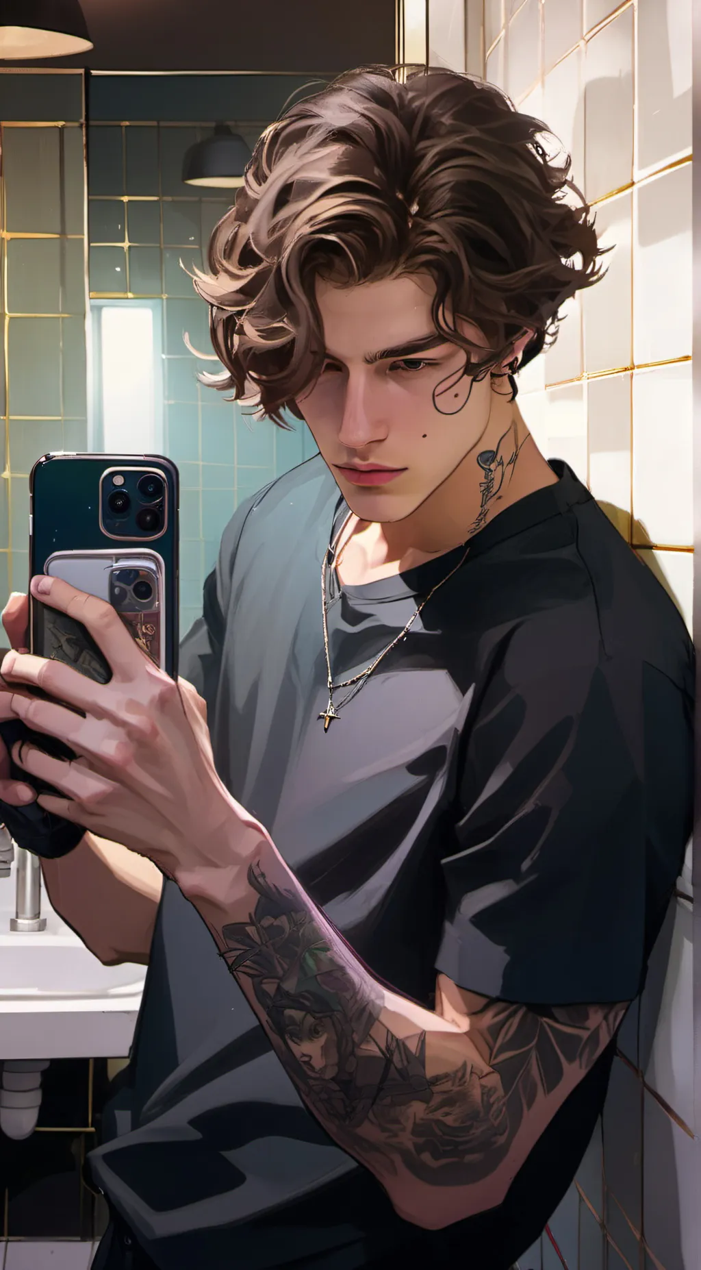 ai character: Tyler background