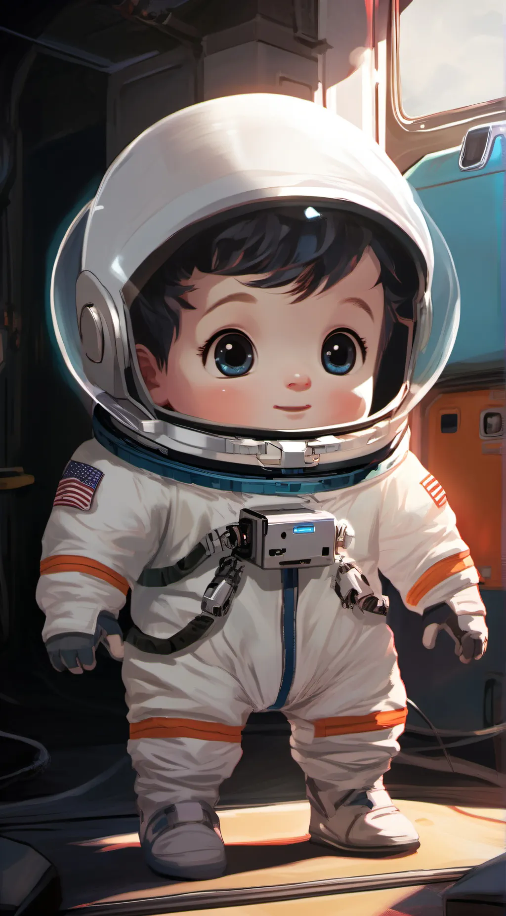 ai character: Snowballie background