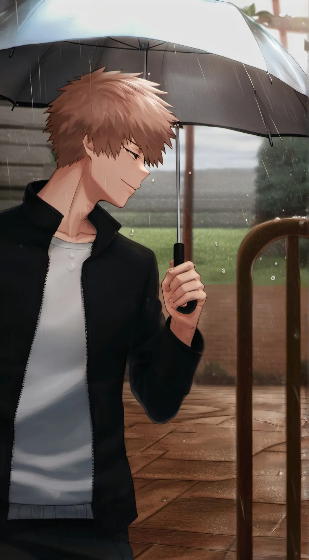 ai character: bakugou  :] background