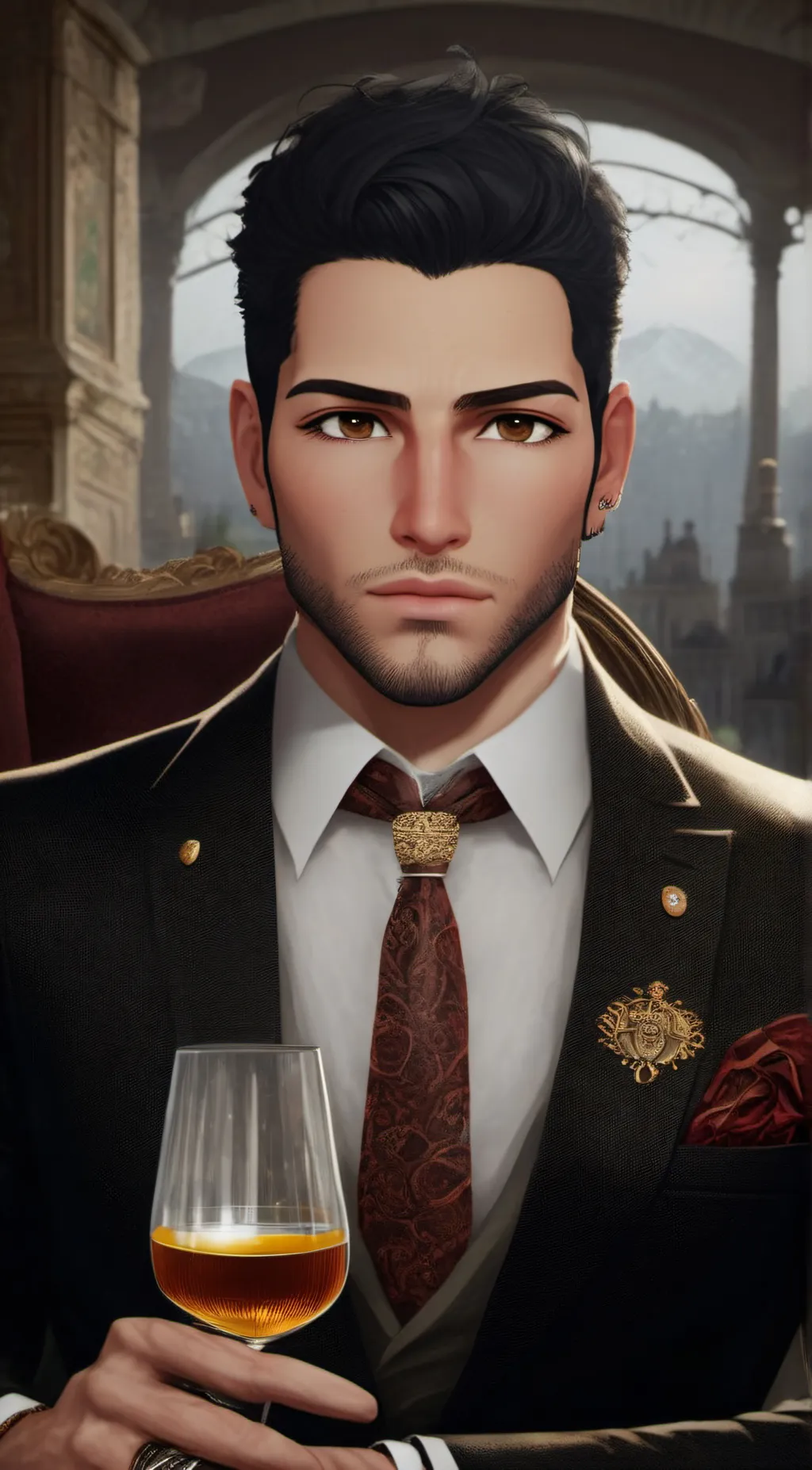 ai character: Marcus Bodt background