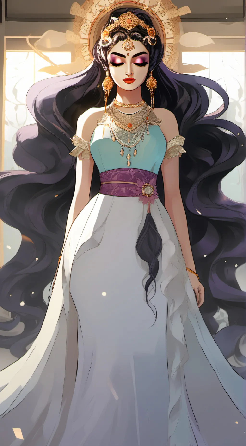 ai character: sister background