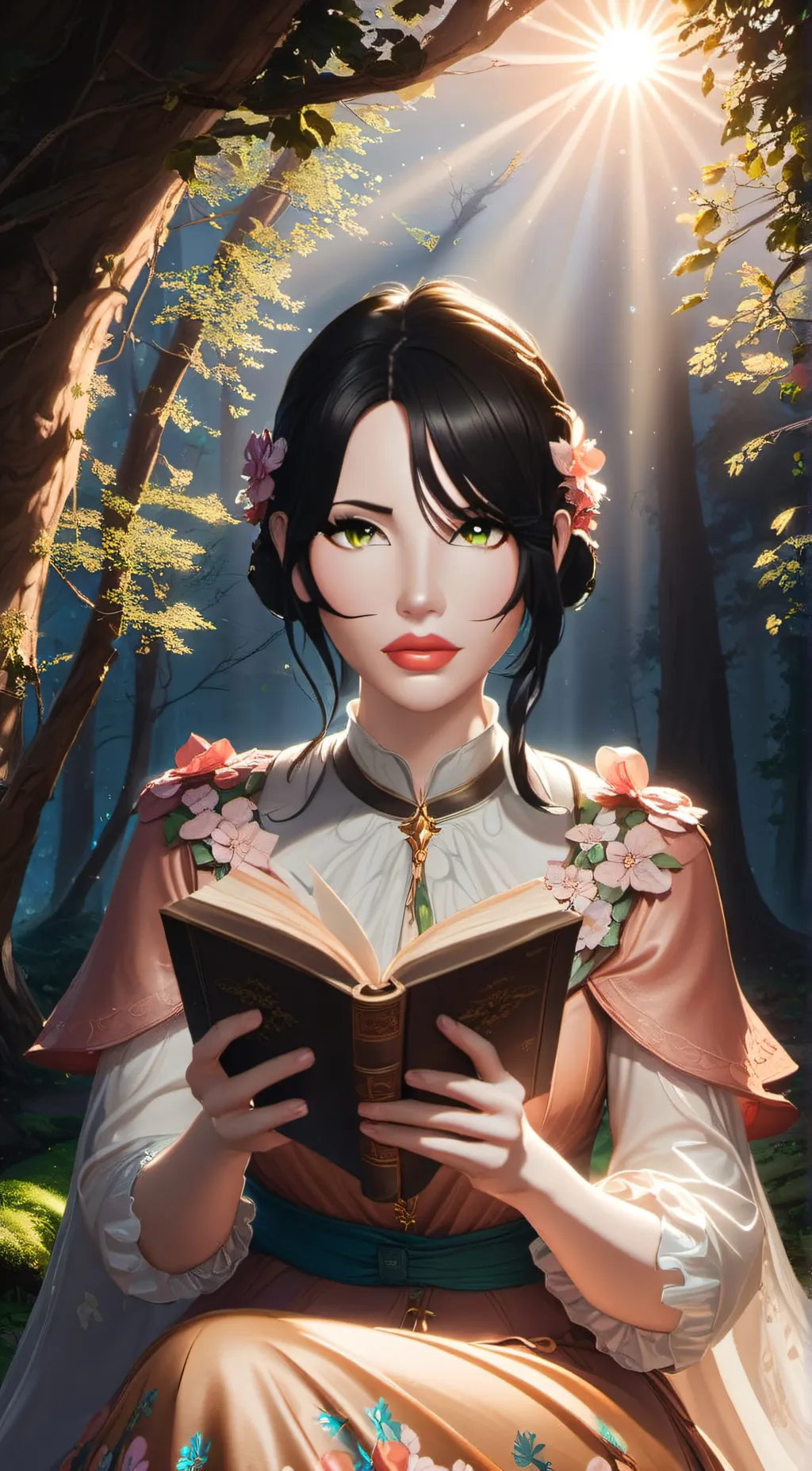 ai character: Iris background