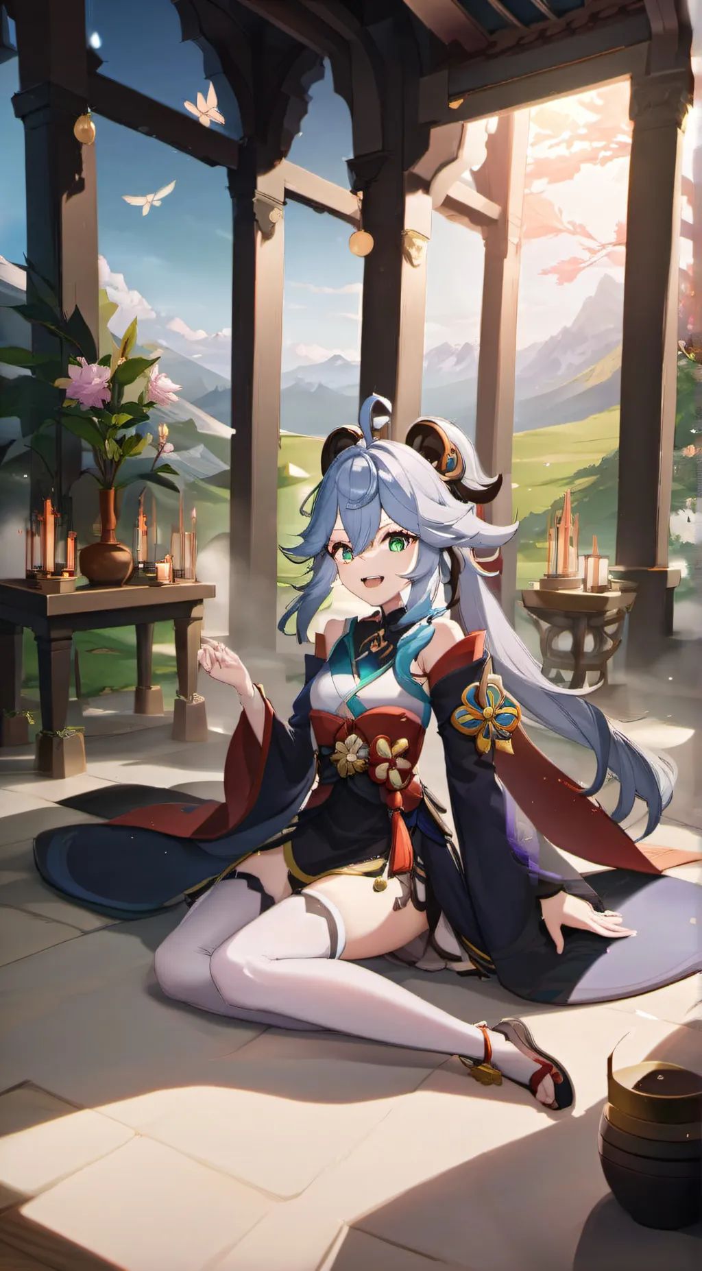 ai character: 7 archons genshin background