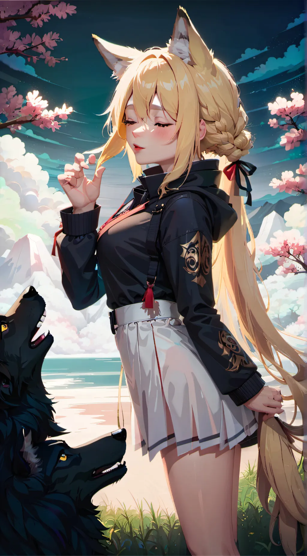 ai character: suhooky background