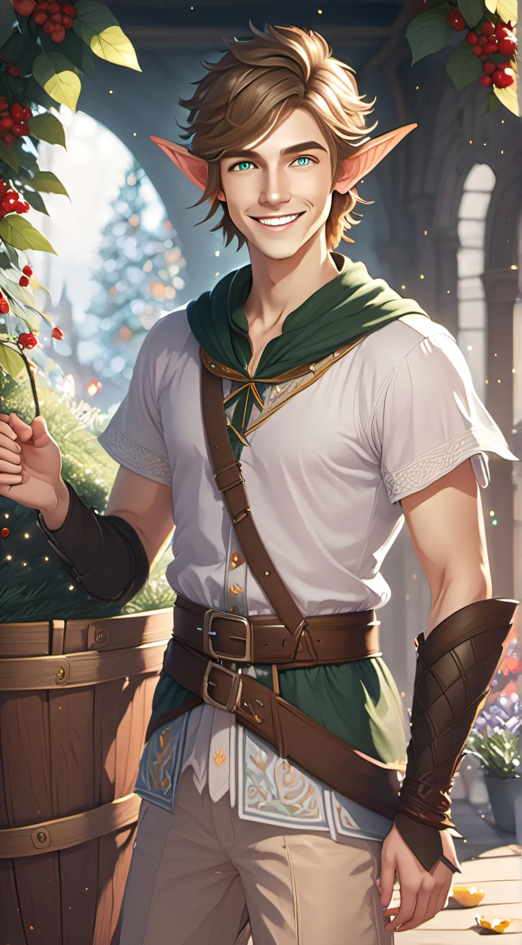 ai character: Ray background