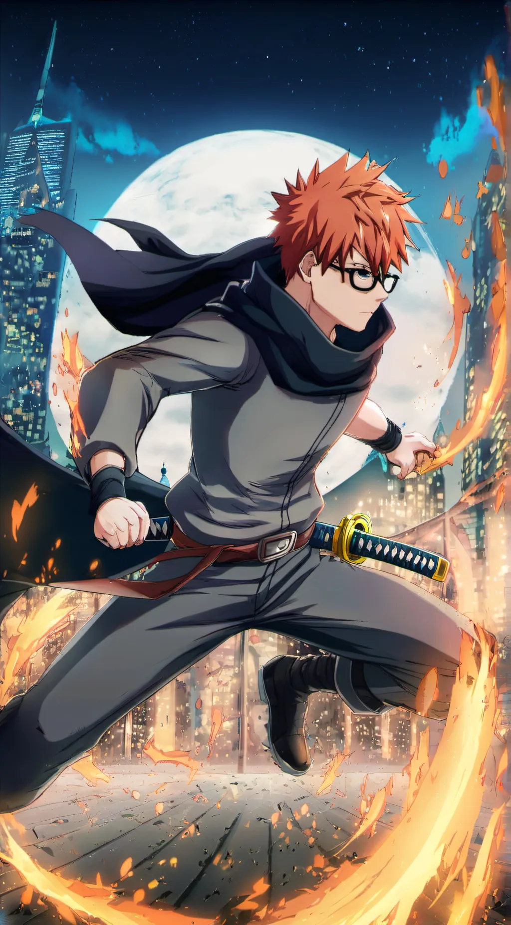 ai character: evey background