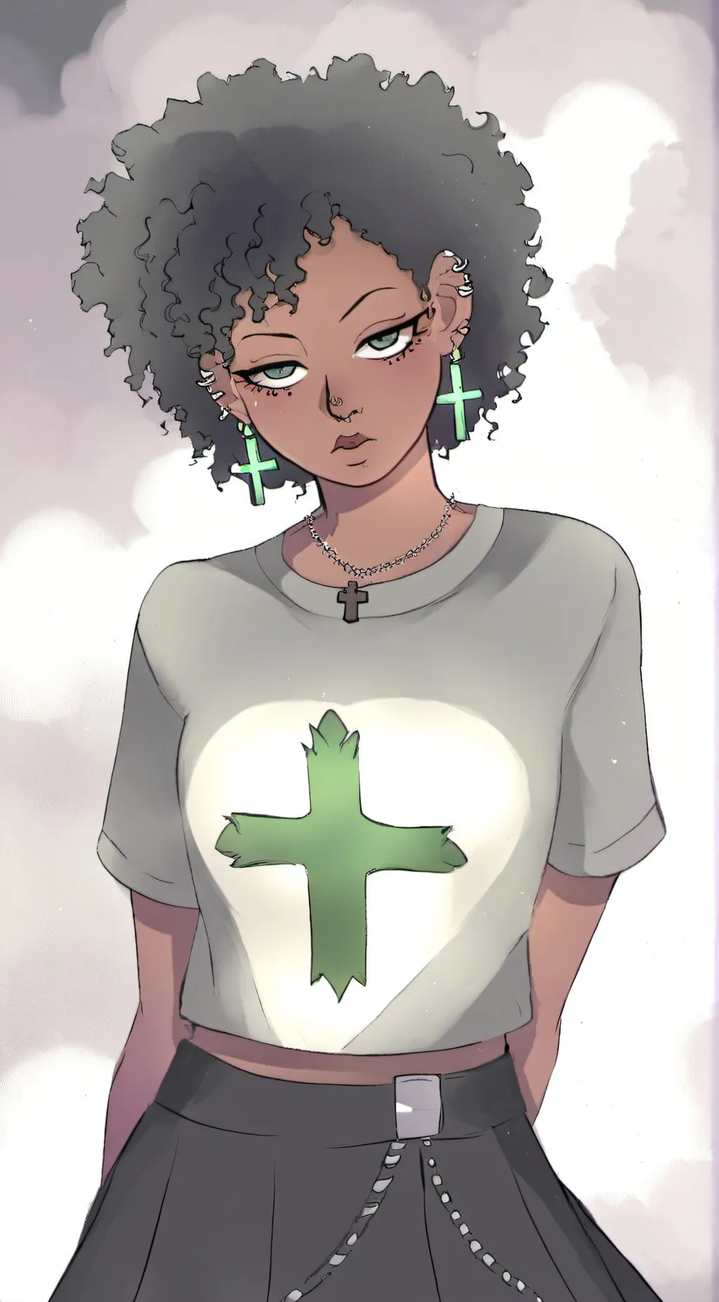 ai character: Kisha background