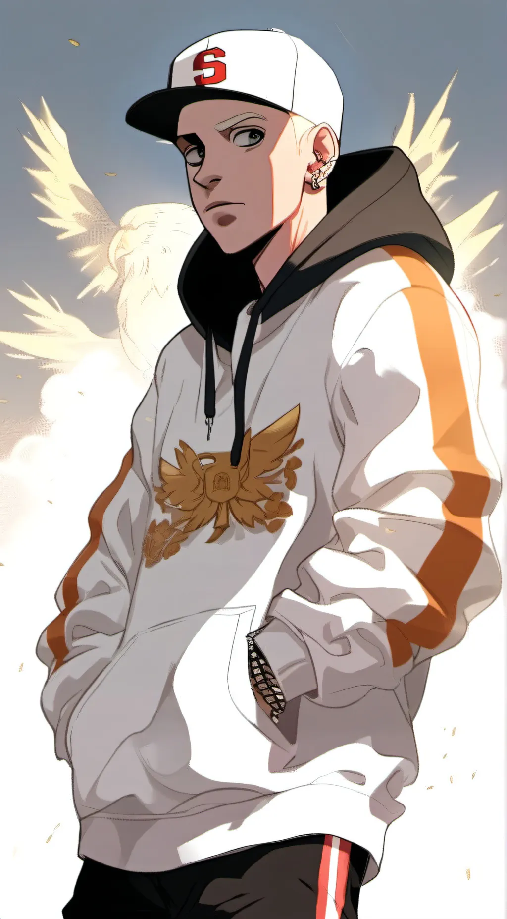 ai character: Slim shady background